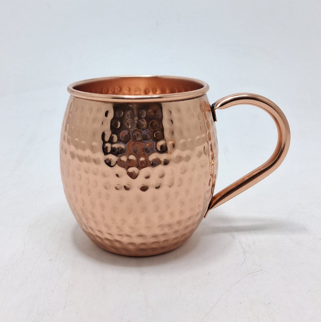 ZUPRAA96 – Artisan Hammered Copper Mug Set