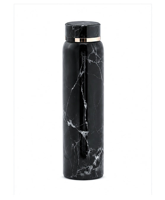ZUPRAA93 – Midnight Marble Copper Water Bottle